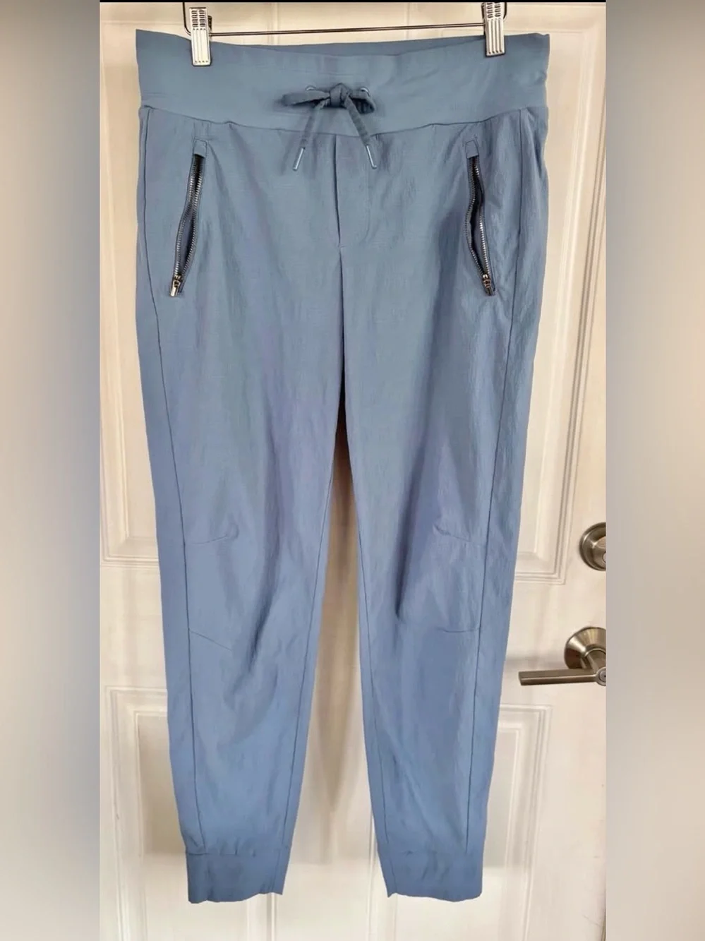 Athleta Trekkie North Jogger Pants Slate Blue Size 8 Tall (8/T)